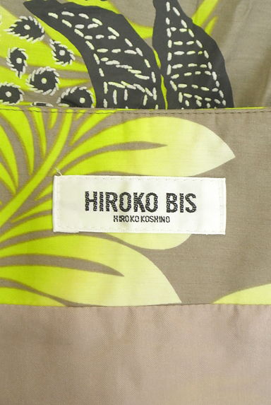 クリックで大画像表示 HIROKO BIS(ヒロコビス)の古着「花柄刺しゅうミディフレアスカート(スカート)」大画像6へ