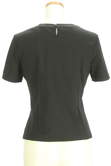 クリックで大画像表示 HIROKO BIS(ヒロコビス)の古着「ボタニカル柄切替半そでカットソー(カットソー・プルオーバー)」大画像2へ