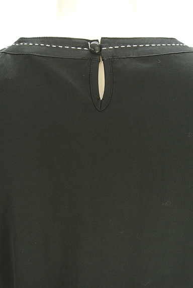 クリックで大画像表示 HIROKO BIS(ヒロコビス)の古着「ボタニカル柄切替半そでカットソー(カットソー・プルオーバー)」大画像5へ