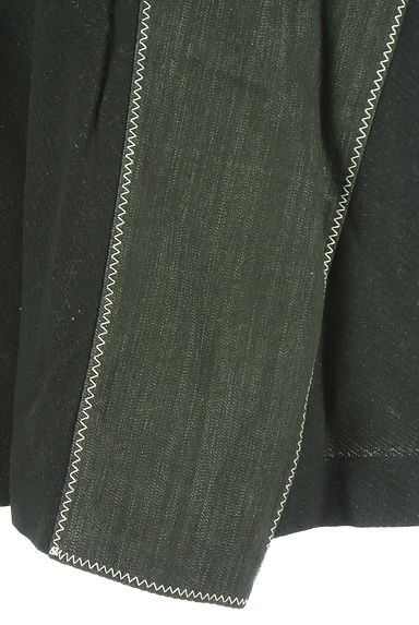 クリックで大画像表示 HIROKO BIS(ヒロコビス)の古着「デニム切替膝下フレアスカート(スカート)」大画像5へ