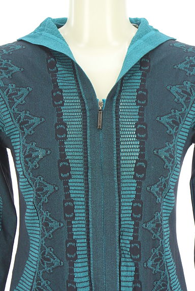 クリックで大画像表示 HIROKO BIS(ヒロコビス)の古着「メッシュニットカーディガン(カーディガン・ボレロ)」大画像4へ