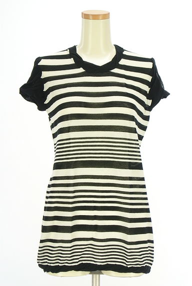 HIROKO BIS（ヒロコビス）の古着「esseNtieL HIROKO BIS シアーボーダーニット（ニット）」大画像１へ