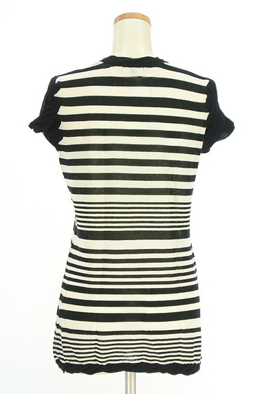 HIROKO BIS（ヒロコビス）の古着「esseNtieL HIROKO BIS シアーボーダーニット（ニット）」大画像２へ