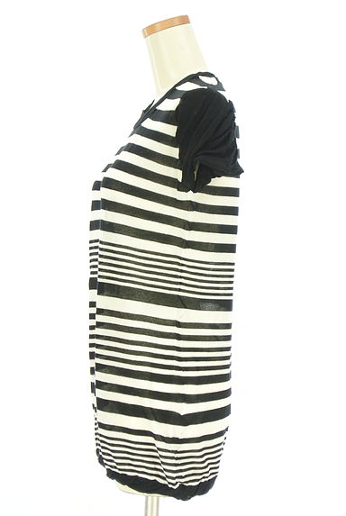 HIROKO BIS（ヒロコビス）の古着「esseNtieL HIROKO BIS シアーボーダーニット（ニット）」大画像３へ