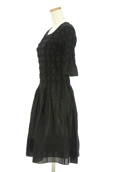 HIROKO BIS（ヒロコビス）の古着「eSSeNtieL HIROKO BIS シャーリングチェックワンピース（ワンピース・チュニック）」大画像３へ