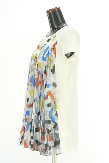 HIROKO BIS（ヒロコビス）の古着「プリーツストレッチチュニック（ワンピース・チュニック）」大画像３へ