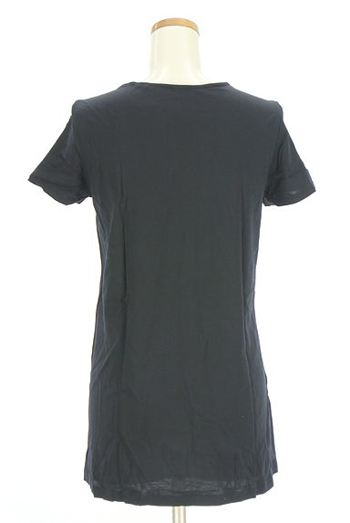 HIROKO BIS（ヒロコビス）の古着「シルバー箔ミックス花柄プリントTシャツ（カットソー・プルオーバー）」大画像２へ