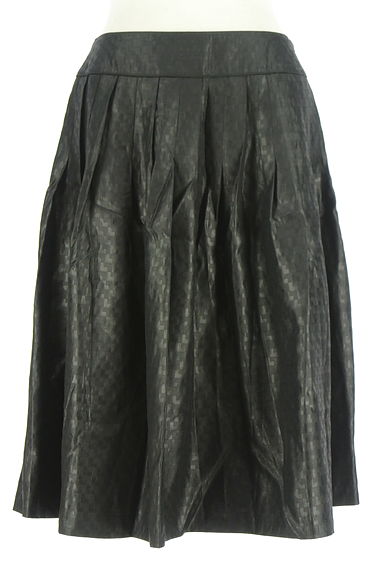 HIROKO BIS（ヒロコビス）の古着「膝下タックフレアスカート（スカート）」大画像１へ