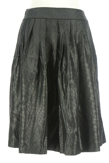 HIROKO BIS（ヒロコビス）の古着「膝下タックフレアスカート（スカート）」大画像２へ