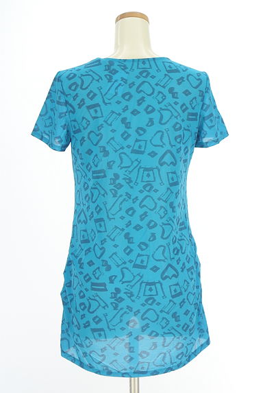 クリックで大画像表示 HIROKO BIS(ヒロコビス)の古着「半そで総柄カットソー(カットソー・プルオーバー)」大画像2へ