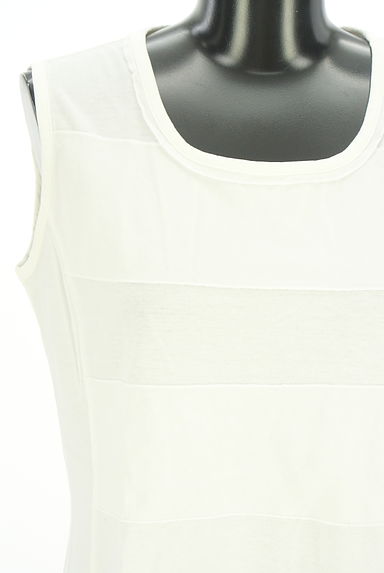 クリックで大画像表示 HIROKO BIS(ヒロコビス)の古着「ボーダーチュニックカットソー(カットソー・プルオーバー)」大画像4へ