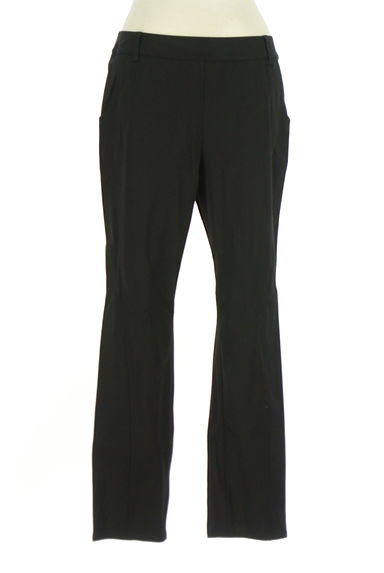 HIROKO BIS（ヒロコビス）の古着「+RICO HIROKO BIS ストレッチストレートパンツ（パンツ）」大画像１へ