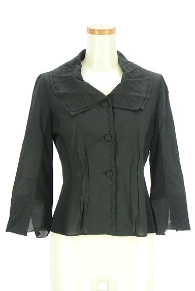 HIROKO BIS（ヒロコビス）の古着「刺繍ダブルカラーシャツジャケット（ジャケット）」大画像１へ