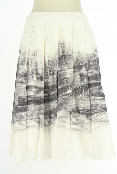 クリックで大画像表示 HIROKO BIS(ヒロコビス)の古着「膝丈プリーツフレアスカート(スカート)」大画像2へ