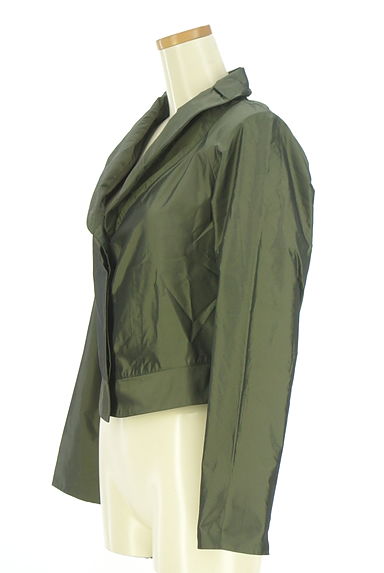 HIROKO BIS（ヒロコビス）の古着「光沢ラグランジャケット（ジャケット）」大画像３へ