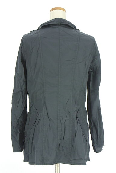 HIROKO BIS（ヒロコビス）の古着「シワ加工コットンミドルジャケット（ジャケット）」大画像２へ