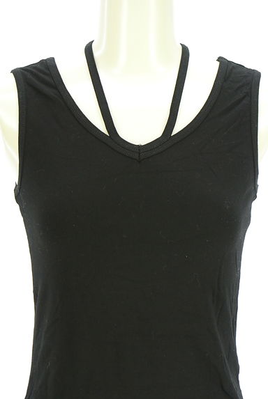 HIROKO BIS（ヒロコビス）の古着「esseNtieL HIROKO BIS レイヤード風タンクトップ（カットソー・プルオーバー）」大画像４へ