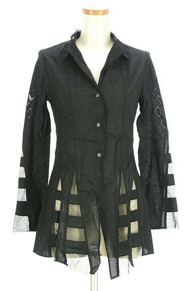 クリックで大画像表示 HIROKO BIS(ヒロコビス)の古着「esseNtieL HIROKO BIS チュール切替ブラウス(ジャケット)」大画像1へ