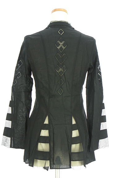 クリックで大画像表示 HIROKO BIS(ヒロコビス)の古着「esseNtieL HIROKO BIS チュール切替ブラウス(ジャケット)」大画像2へ