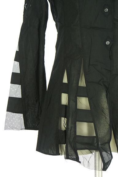 クリックで大画像表示 HIROKO BIS(ヒロコビス)の古着「esseNtieL HIROKO BIS チュール切替ブラウス(ジャケット)」大画像5へ