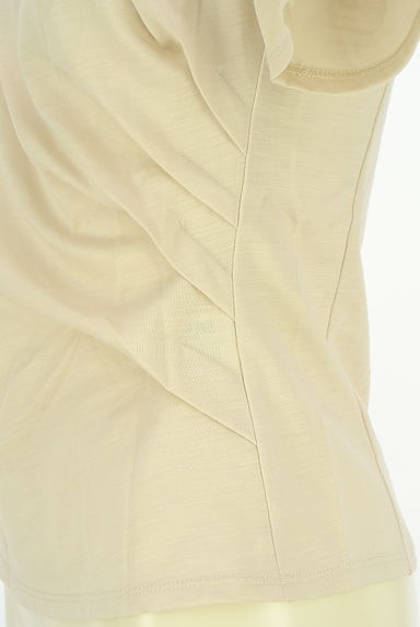 クリックで大画像表示 HIROKO BIS(ヒロコビス)の古着「ドレープリネンカットソー(カットソー・プルオーバー)」大画像5へ