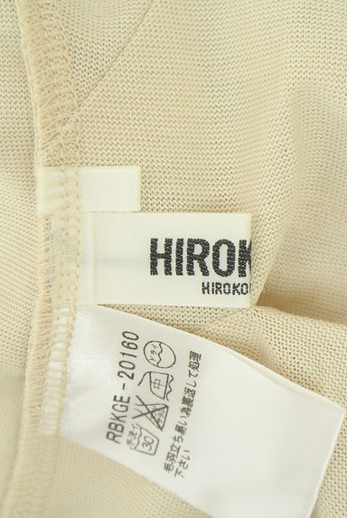 クリックで大画像表示 HIROKO BIS(ヒロコビス)の古着「ドレープリネンカットソー(カットソー・プルオーバー)」大画像6へ