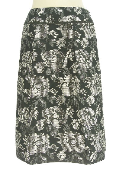 HIROKO BIS（ヒロコビス）の古着「シルバーラメ混花柄スカート（スカート）」大画像１へ