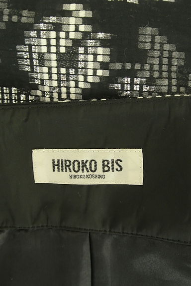 HIROKO BIS（ヒロコビス）の古着「シルバーラメ混花柄スカート（スカート）」大画像６へ