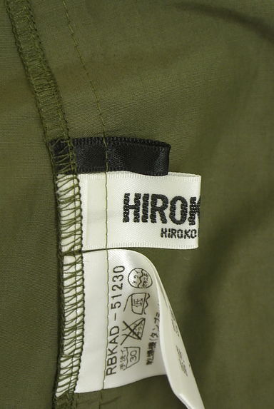 HIROKO BIS（ヒロコビス）の古着「ダブルジップストレッチミリタリーコート（ブルゾン・スタジャン）」大画像６へ