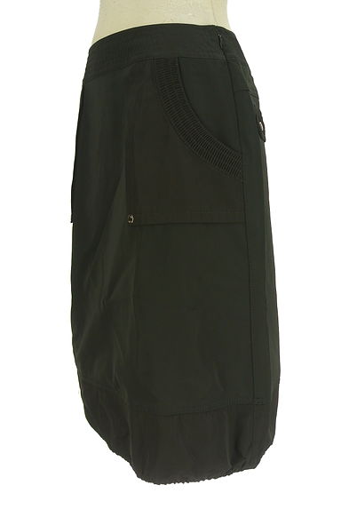 HIROKO BIS（ヒロコビス）の古着「裾ドロスト別地切替スカート（スカート）」大画像３へ