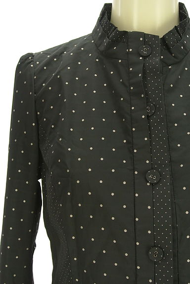 HIROKO KOSHINO（ヒロココシノ）の古着「切替ドット柄ジャケット（ジャケット）」大画像４へ