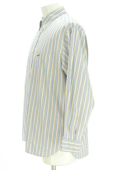 Crocodile（クロコダイル）の古着「マルチストライプコットンシャツ（カジュアルシャツ）」大画像３へ