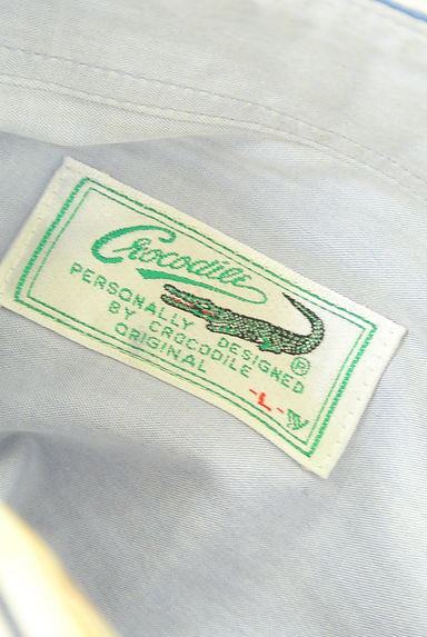 Crocodile（クロコダイル）の古着「マルチストライプコットンシャツ（カジュアルシャツ）」大画像６へ
