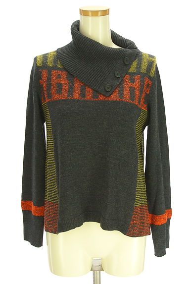 HIROKO BIS（ヒロコビス）の古着「ボタン付きタートルネックニット（ニット）」大画像１へ