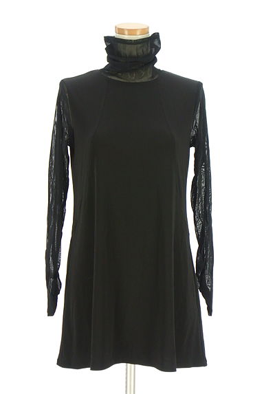 HIROKO KOSHINO（ヒロココシノ）の古着「HIROKO KOSHINO TRUNK 袖切替チュニック（カットソー・プルオーバー）」大画像１へ