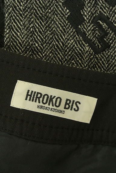 HIROKO BIS（ヒロコビス）の古着「裾刺繍チュールウール混スカート（ロングスカート・マキシスカート）」大画像６へ