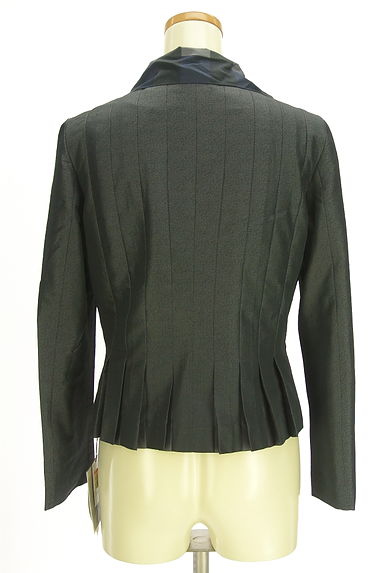 クリックで大画像表示 HIROKO BIS(ヒロコビス)の古着「裾プリーツショートジャケット(ジャケット)」大画像2へ