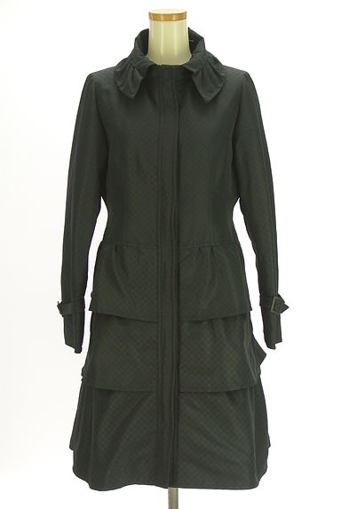 クリックで大画像表示 HIROKO BIS(ヒロコビス)の古着「ティアードフレア中綿ロングコート(コート)」大画像1へ