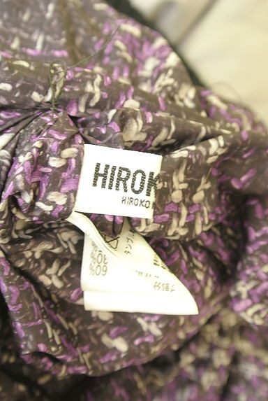 クリックで大画像表示 HIROKO BIS(ヒロコビス)の古着「リバーシブルロングダウンコート(ダウンジャケット・ダウンコート)」大画像6へ