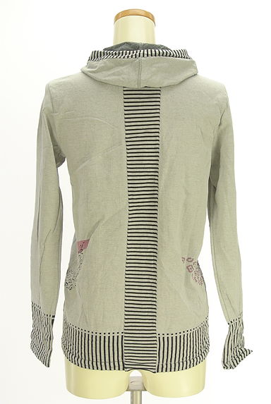 HIROKO BIS（ヒロコビス）の古着「TRUNK HIROKO BIS ジップアップニットカーディガン（カーディガン・ボレロ）」大画像２へ