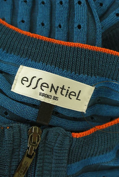 クリックで大画像表示 HIROKO BIS(ヒロコビス)の古着「ジップアップニットカーディガン(カーディガン・ボレロ)」大画像6へ