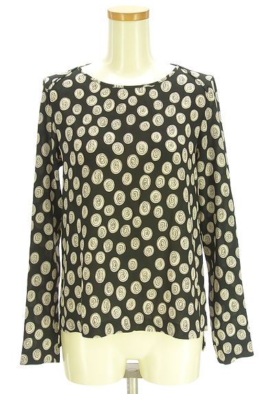 HIROKO KOSHINO（ヒロココシノ）の古着「ストレッチシフォンブラウス（カットソー・プルオーバー）」大画像１へ