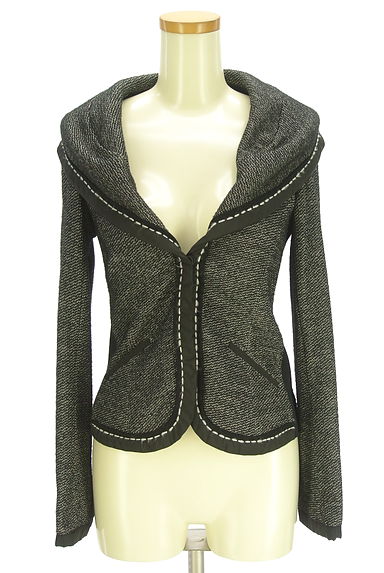 HIROKO BIS（ヒロコビス）の古着「ビッグカラーウール混ジャケット（ジャケット）」大画像１へ