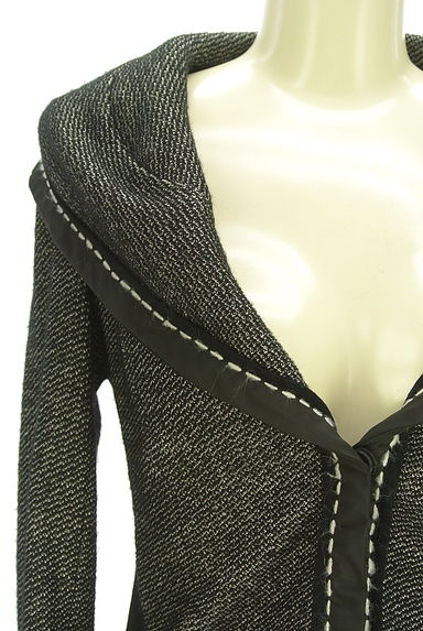 HIROKO BIS（ヒロコビス）の古着「ビッグカラーウール混ジャケット（ジャケット）」大画像４へ