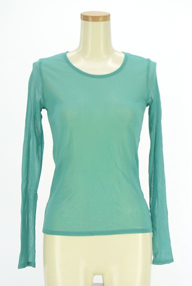 クリックで大画像表示 HIROKO BIS(ヒロコビス)の古着「eSSeNtieL HIROKO BIS シアーカットソー(カットソー・プルオーバー)」大画像1へ