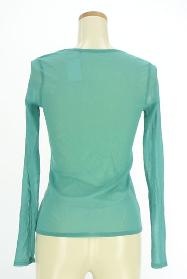 クリックで大画像表示 HIROKO BIS(ヒロコビス)の古着「eSSeNtieL HIROKO BIS シアーカットソー(カットソー・プルオーバー)」大画像2へ