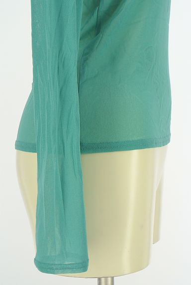 クリックで大画像表示 HIROKO BIS(ヒロコビス)の古着「eSSeNtieL HIROKO BIS シアーカットソー(カットソー・プルオーバー)」大画像5へ