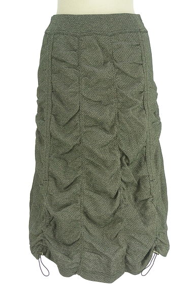 HIROKO BIS（ヒロコビス）の古着「裾ドロスト入りギャザースカート（スカート）」大画像１へ