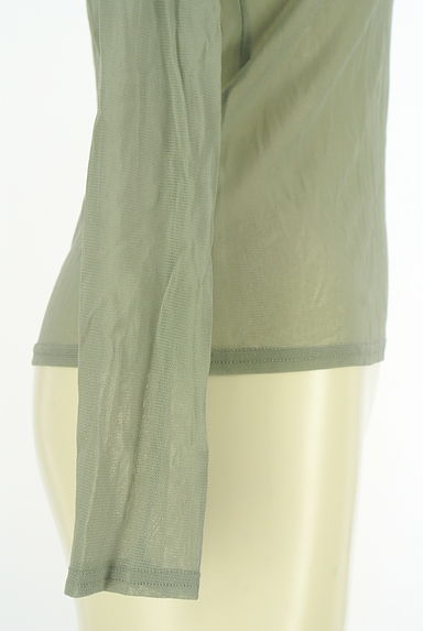 HIROKO BIS（ヒロコビス）の古着「eSSeNtieL HIROKO BIS シアーカットソー（カットソー・プルオーバー）」大画像５へ