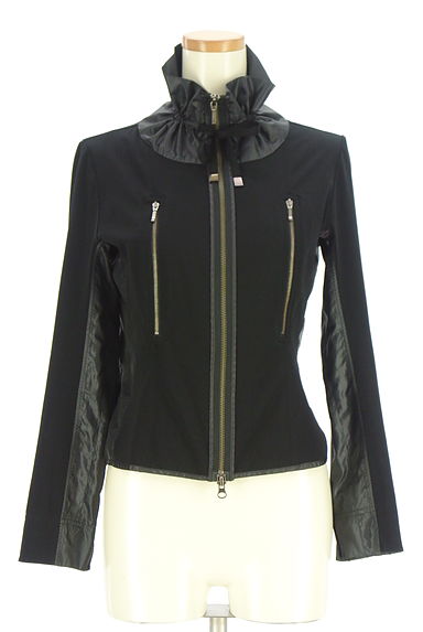 クリックで大画像表示 HIROKO BIS(ヒロコビス)の古着「eSSeNtieL HIROKO BIS 異素材切替ジップジャケット(ジャケット)」大画像1へ